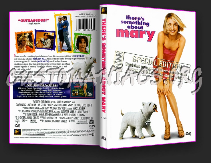 There's Something about Mary dvd cover