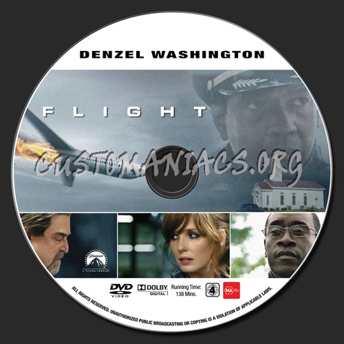 Flight dvd label