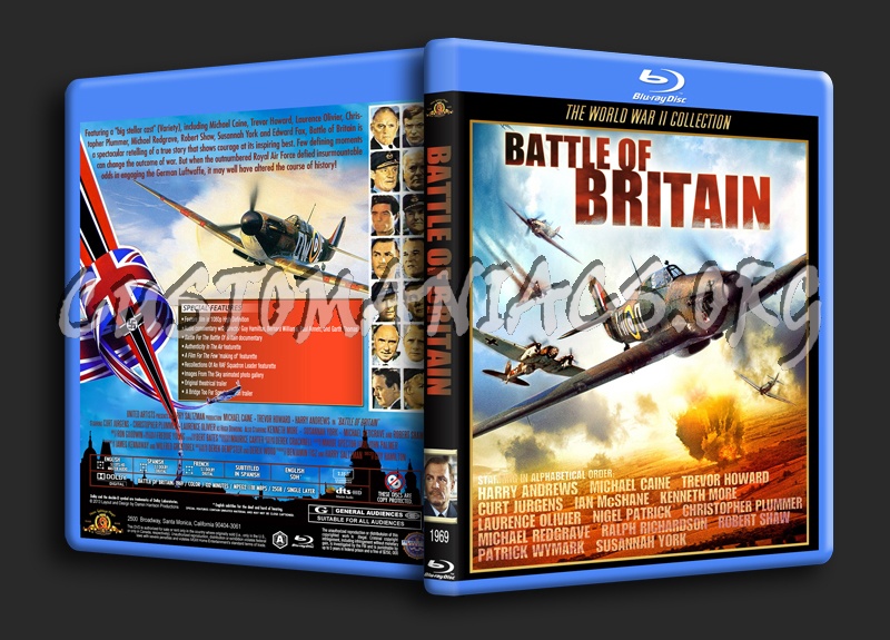 Battle of Britain (1969) blu-ray cover