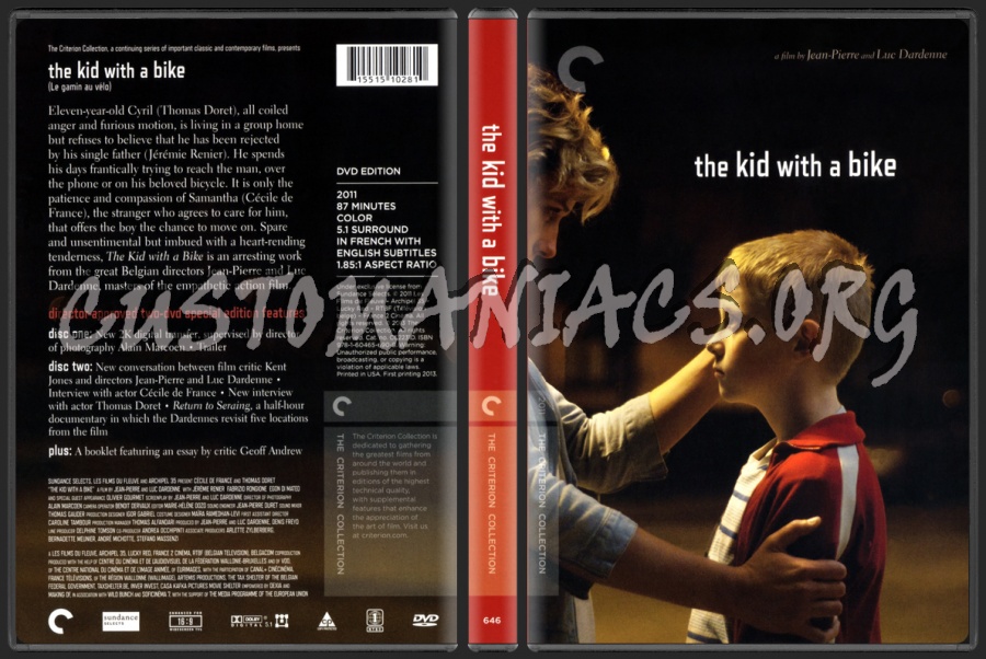646 - The Kid with a Bike dvd cover