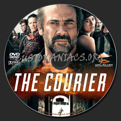 The Courier dvd label