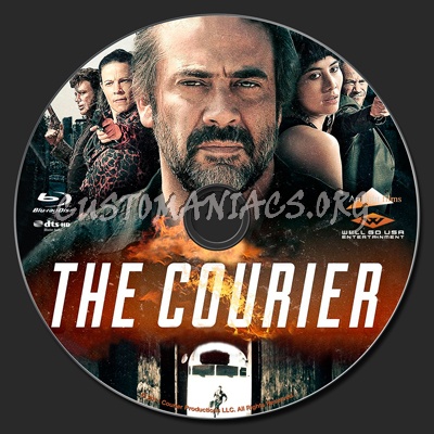 The Courier blu-ray label