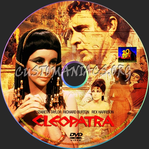 Cleopatra dvd label