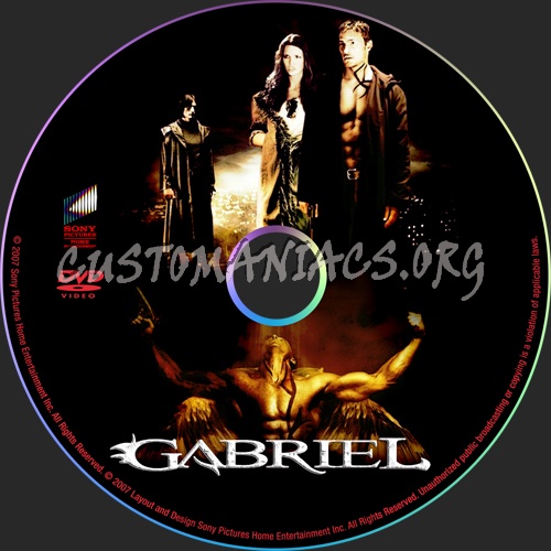 Gabriel dvd label