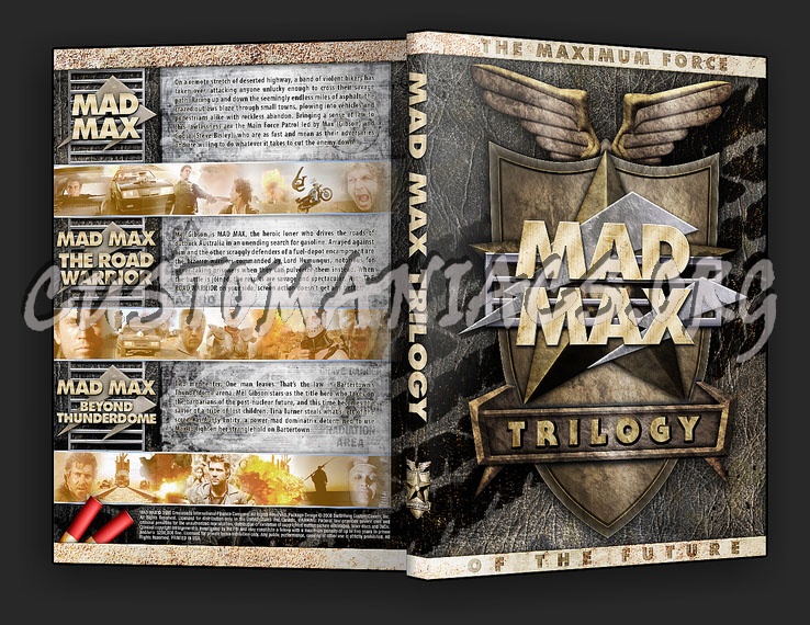 Mad Max Trilogy dvd cover