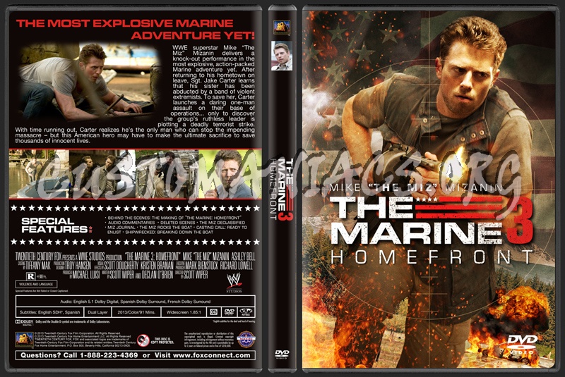 The Marine 3: Homefront dvd cover