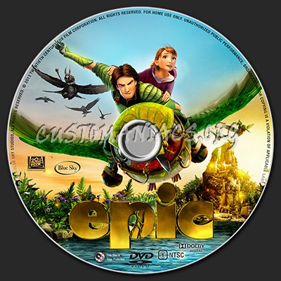 Epic dvd label
