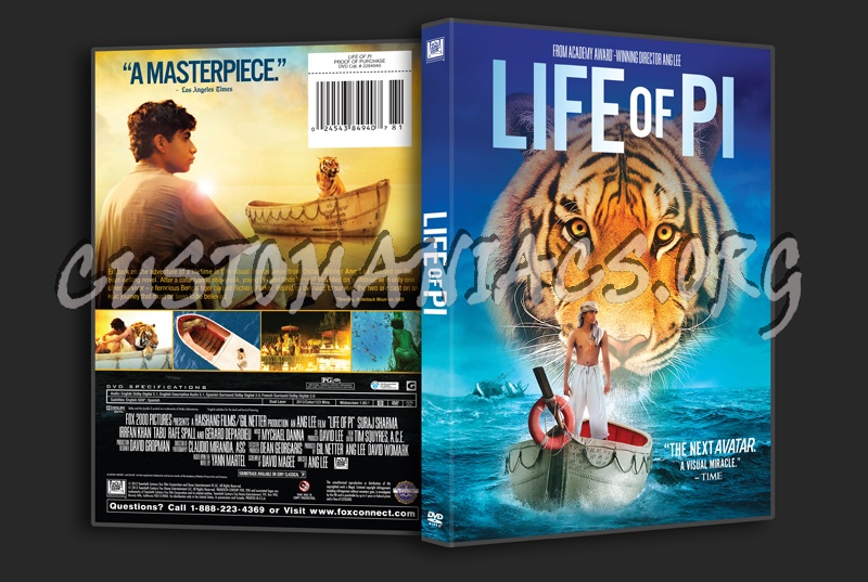 Life of Pi dvd cover