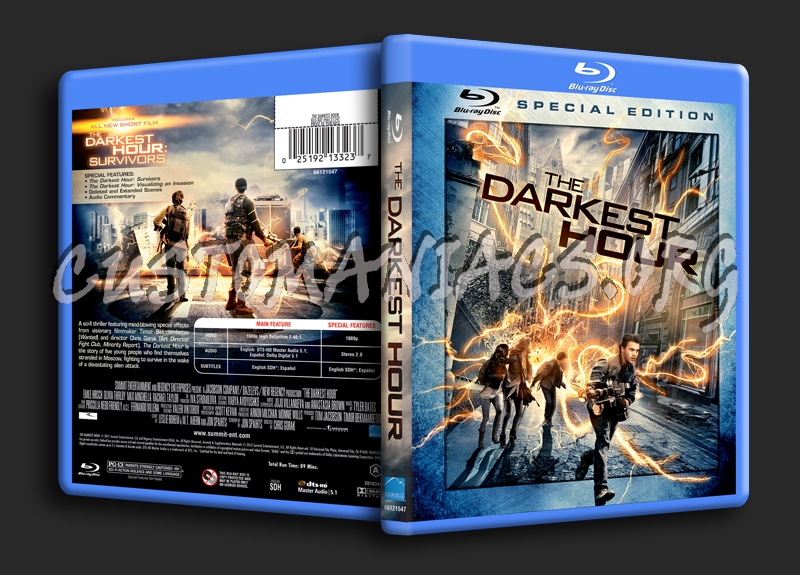 The Darkest Hour blu-ray cover