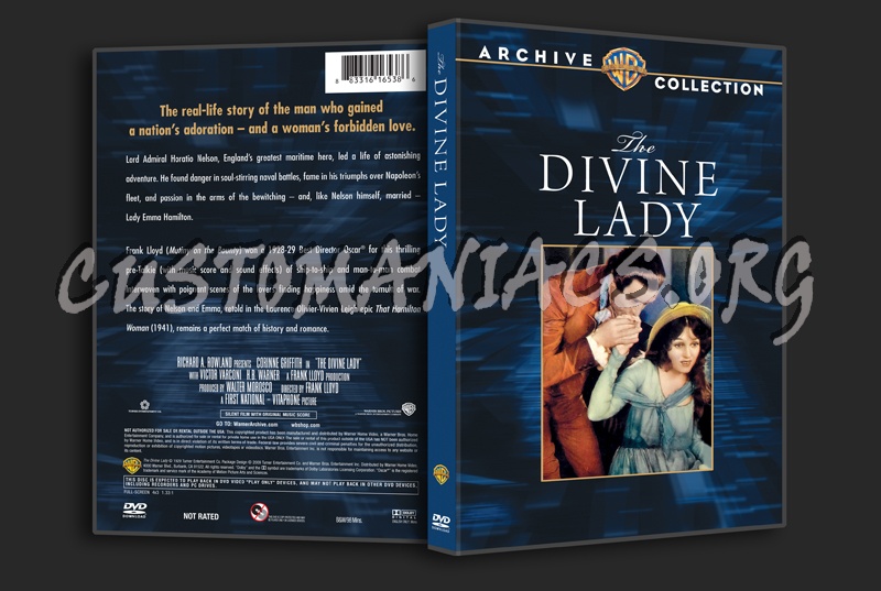 The Divine Lady dvd cover