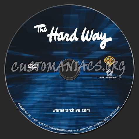 The Hard Way dvd label