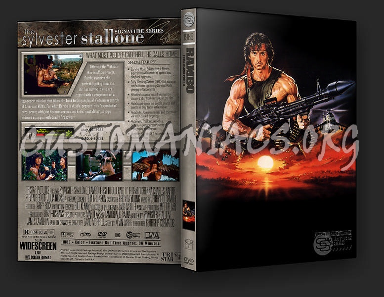 Rambo: First Blood Part II dvd cover