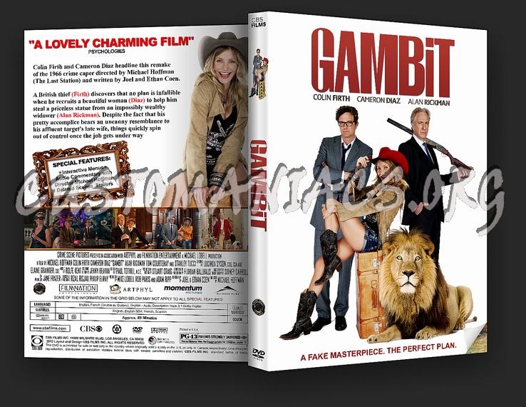 Gambit dvd cover