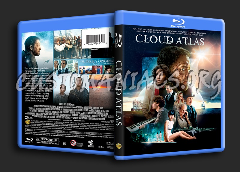 Cloud Atlas blu-ray cover