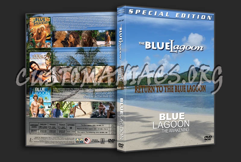 Blue Lagoon Triple Feature dvd cover