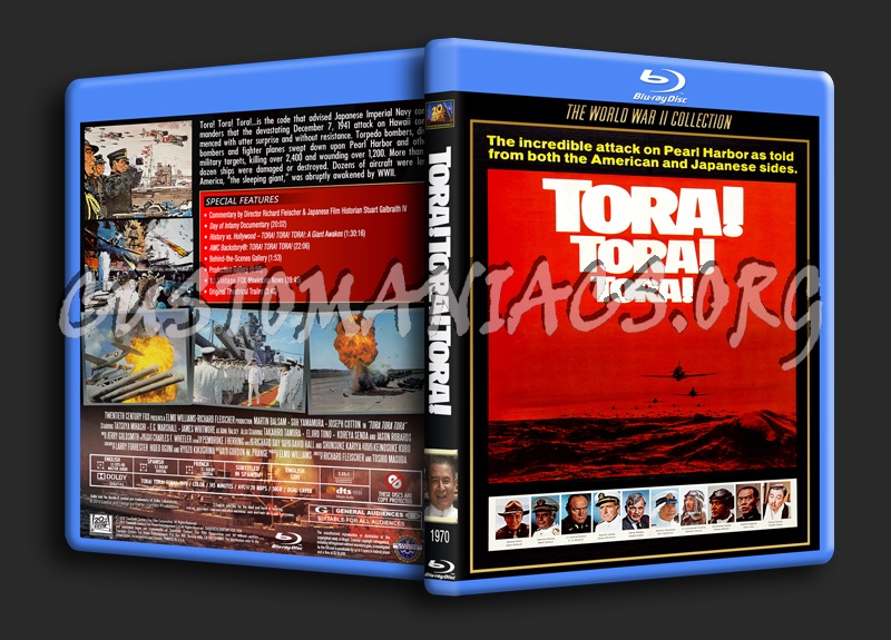 Tora! Tora! Tora! (1970) blu-ray cover