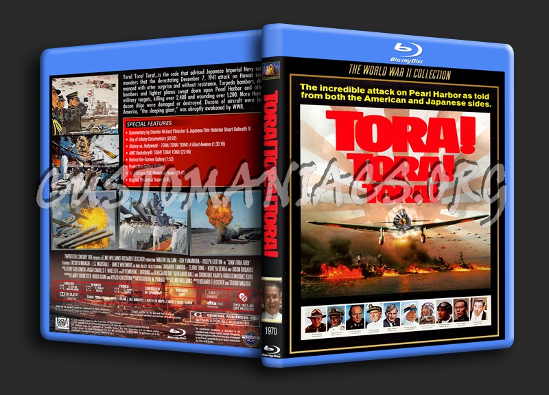 Tora! Tora! Tora! (1970) blu-ray cover