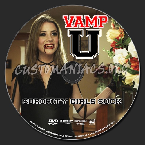 Vamp U dvd label
