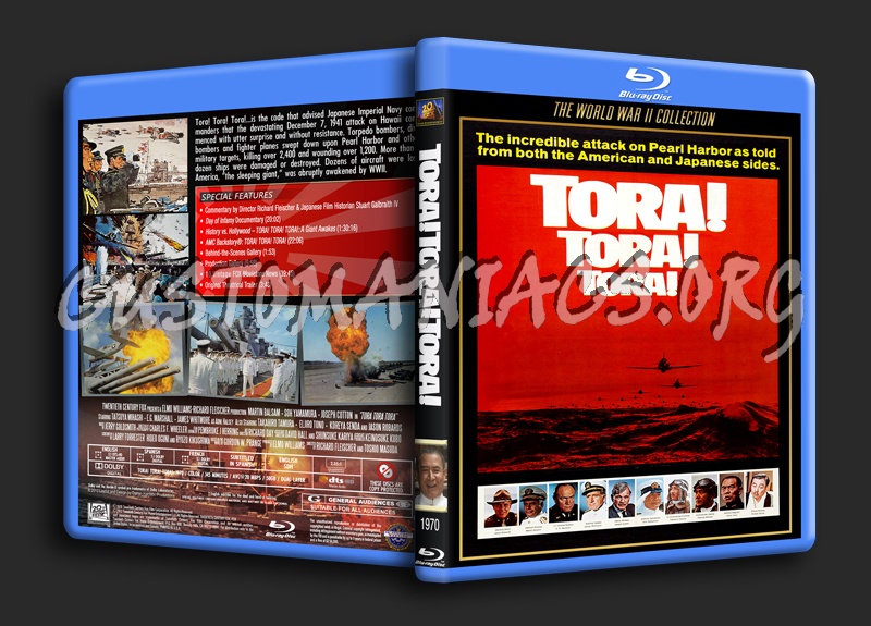 Tora! Tora! Tora! (1970) blu-ray cover