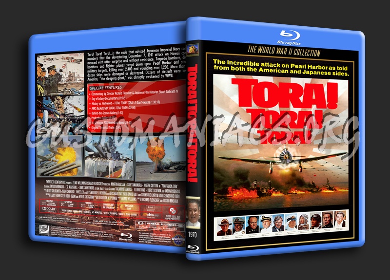 Tora! Tora! Tora! (1970) blu-ray cover