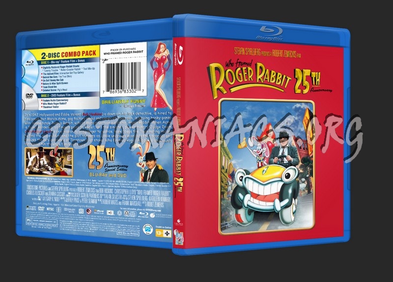Who Framed Roger Rabbit blu-ray cover