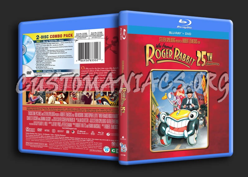 Who Framed Roger Rabbit blu-ray cover