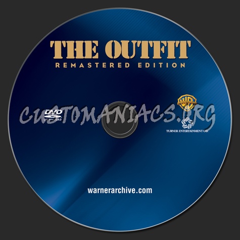 The Outfit dvd label