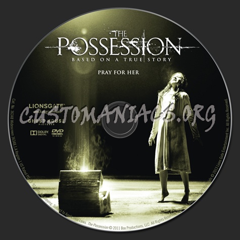 The Possession dvd label