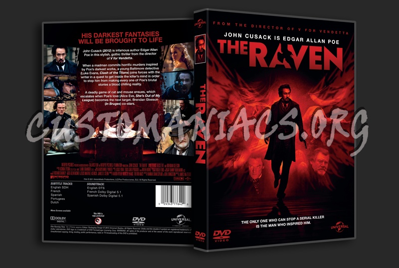 The Raven dvd cover