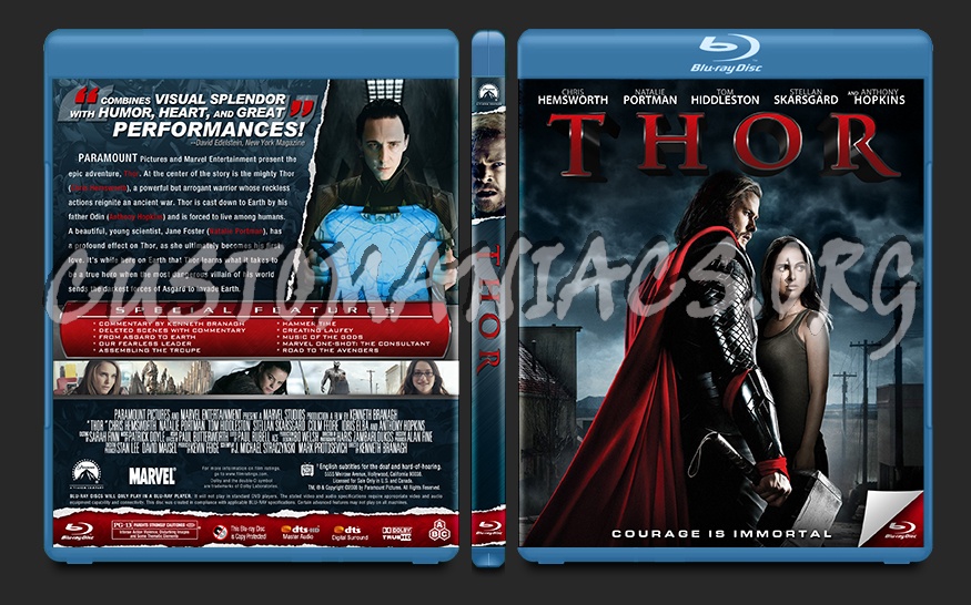 Thor blu-ray cover