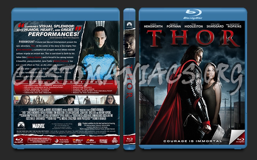 Thor blu-ray cover