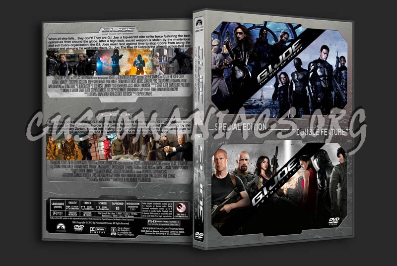 G.I. Joe Double Feature dvd cover