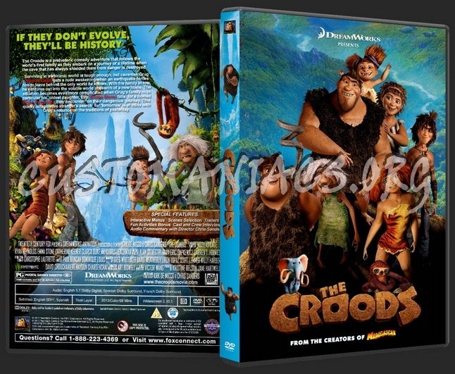 The Croods dvd cover