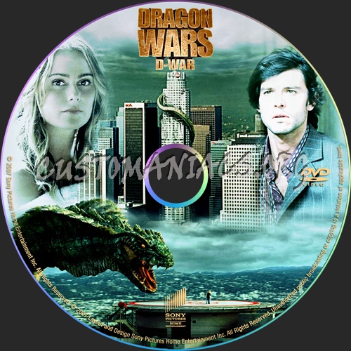 Dragon Wars (D-War) dvd label