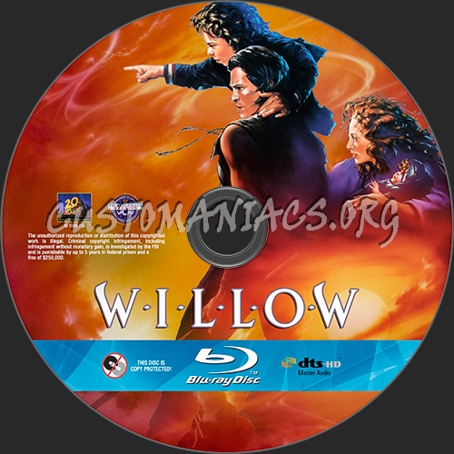 Willow blu-ray label