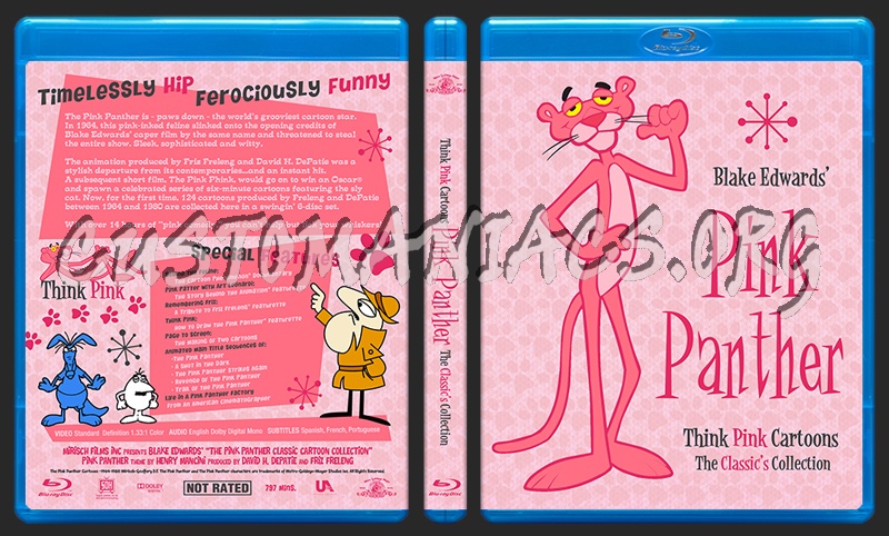 Pink Panther Collection blu-ray cover