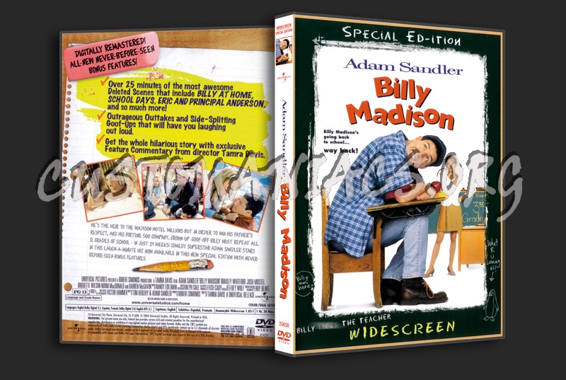 Billy Madison dvd cover