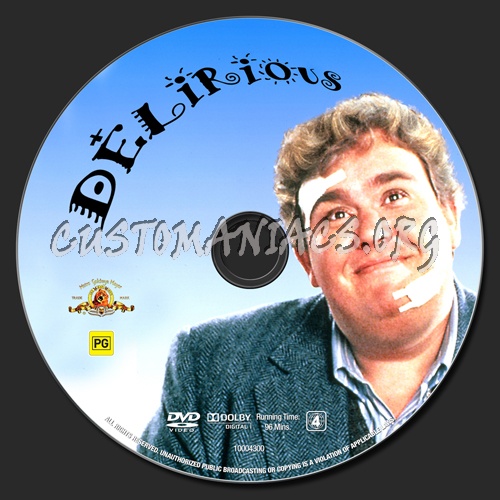 Delirious dvd label
