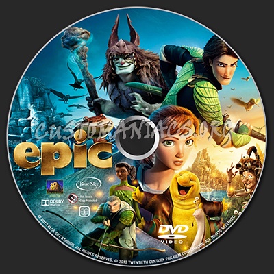 Epic dvd label