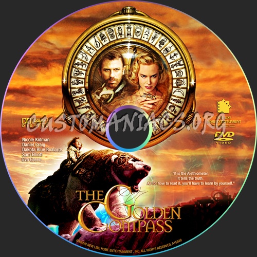 The Golden Compass dvd label