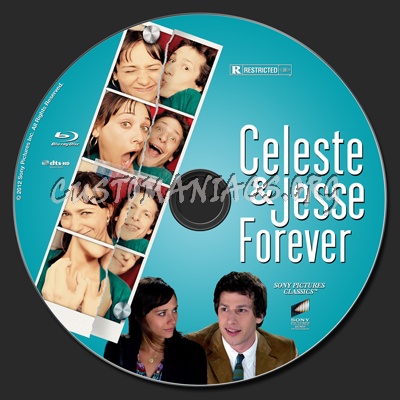 Celeste And Jesse Forever blu-ray label