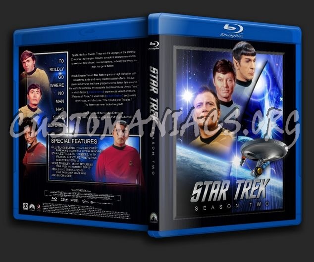 Star Trek - Season 2 blu-ray cover