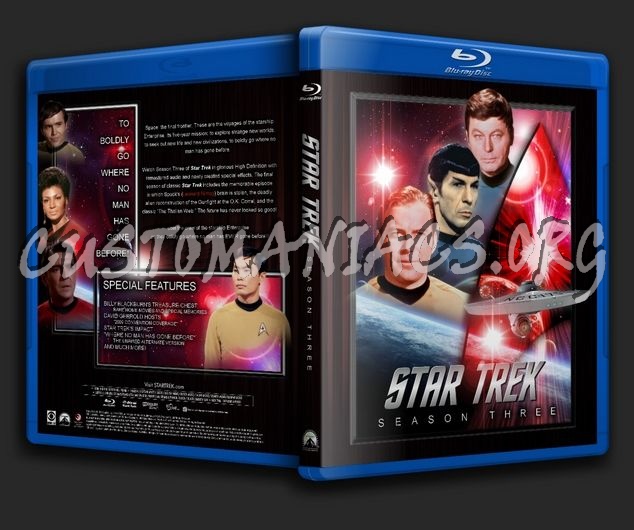 Star Trek - Season 3 blu-ray cover