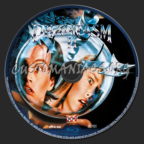 Phantasm 2 blu-ray label
