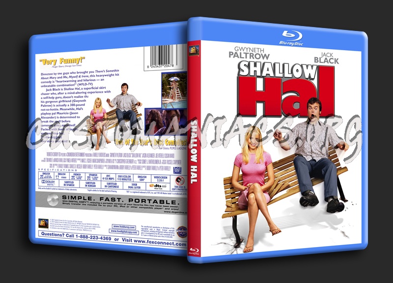 Shallow Hal blu-ray cover