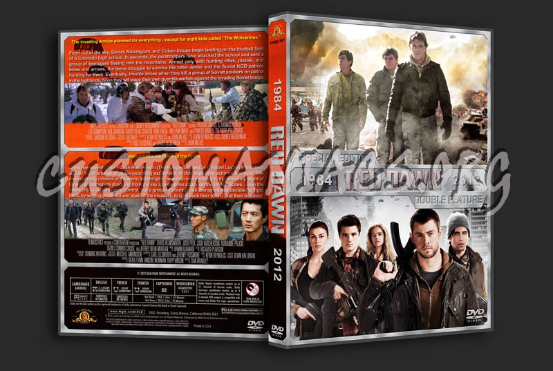 Red Dawn Double Feature dvd cover