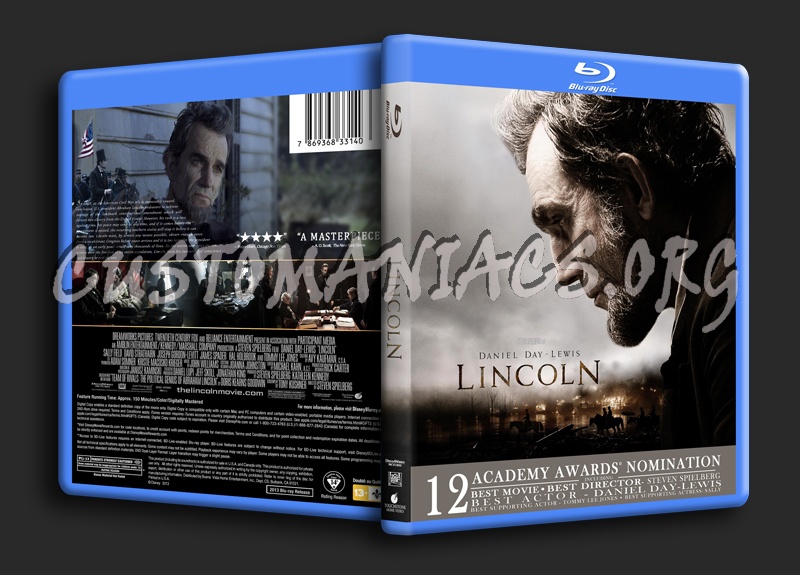 Lincoln blu-ray cover