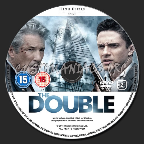 The Double dvd label