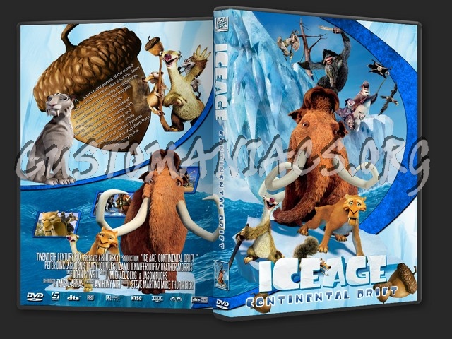 Ice Age 4 Continental Drift ( The Animation Collection ) dvd cover