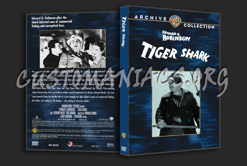 Tiger Shark dvd cover
